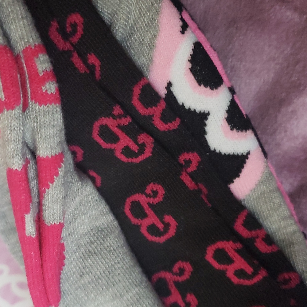 NWT BARBIE Socks 12 Pack Women's 9-11 Girls Youth 6-12 Ankle Cut AUTHENTIC - Picture 5 of 12